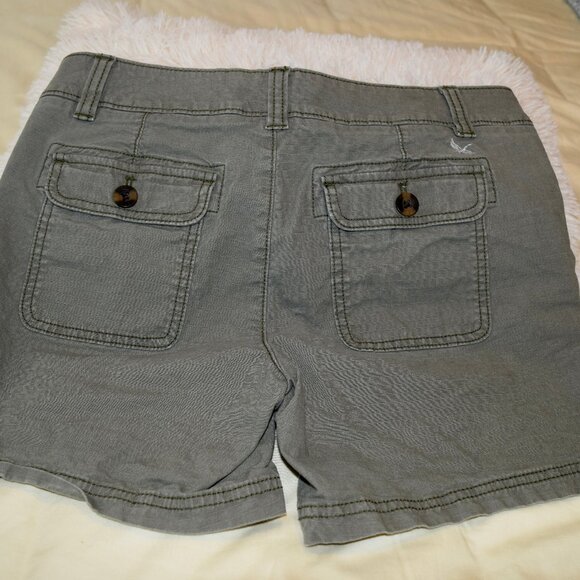 Eddie Bauer Shorts Grey Green 4 - Picture 2 of 7